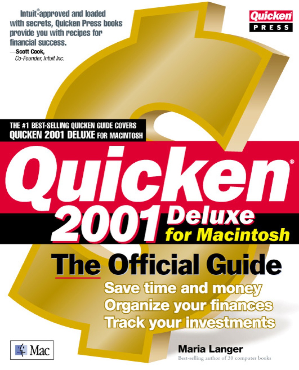 Quicken(r) 2001 Deluxe For Macintosh: The Official Guide - 1st Edition (eBook)