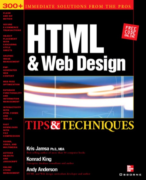 Cover image for book HTML & Web Design Tips & Techniques