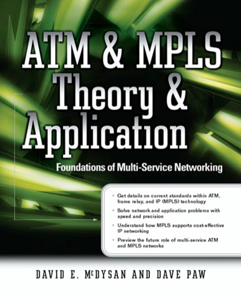 Cover image for book ATM & MPLS Theory & Application