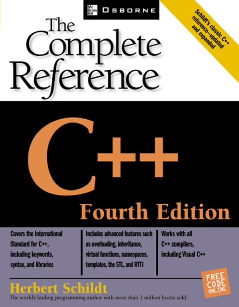 Cover image for book C++: The Complete Reference