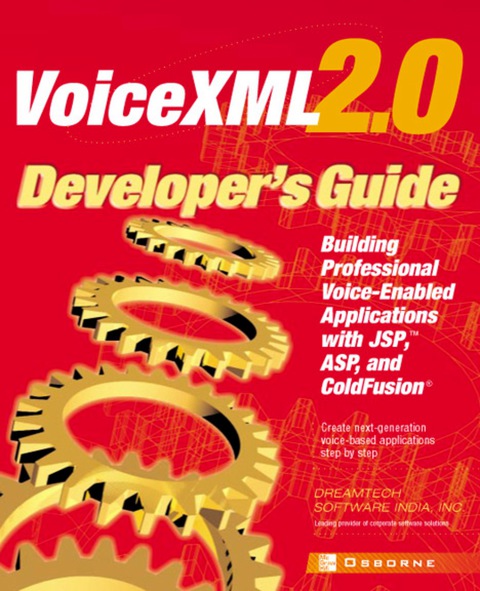 Cover image for book VoiceXML 2.0 Developer's Guide