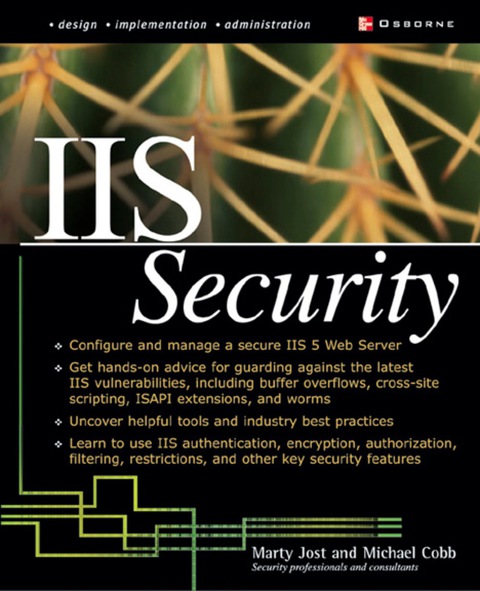 Cover image for book IIS Security