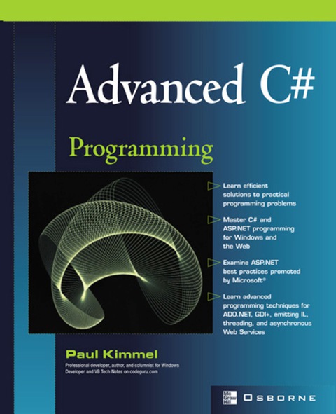 Cover image for book Advanced C# Programming