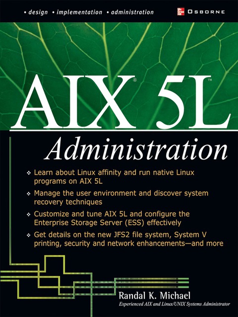 Cover image for book AIX 5L Administration