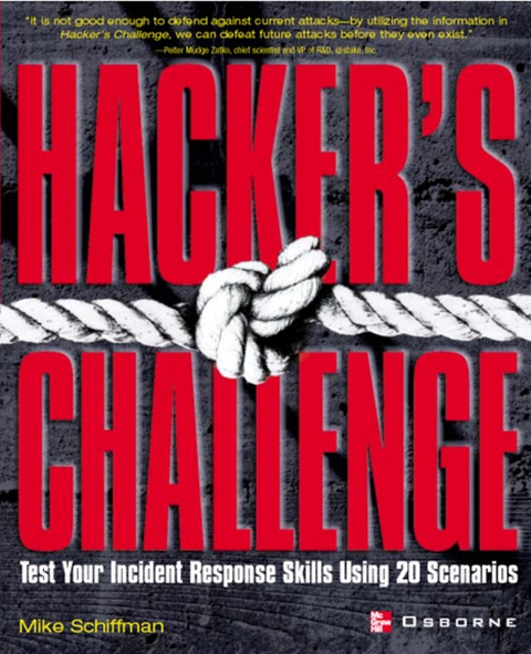 Cover image for book Hacker's Challenge