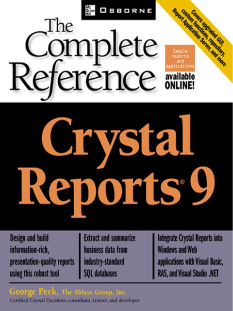 Cover image for book Crystal Reports(R) 9: The Complete Reference