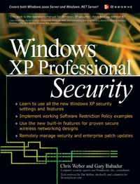 صورة الغلاف: Windows(R) XP Professional Security 1st edition 9780072226027