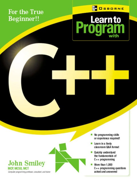 Cover image for book Learn to Program with C++