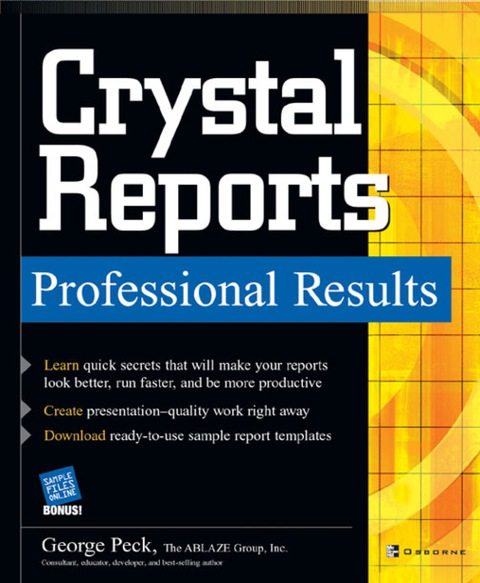 Cover image for book Crystal Reports Professional Results
