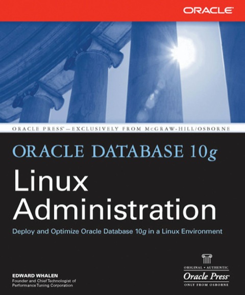 Cover image for book Oracle Database 10g Linux Administration