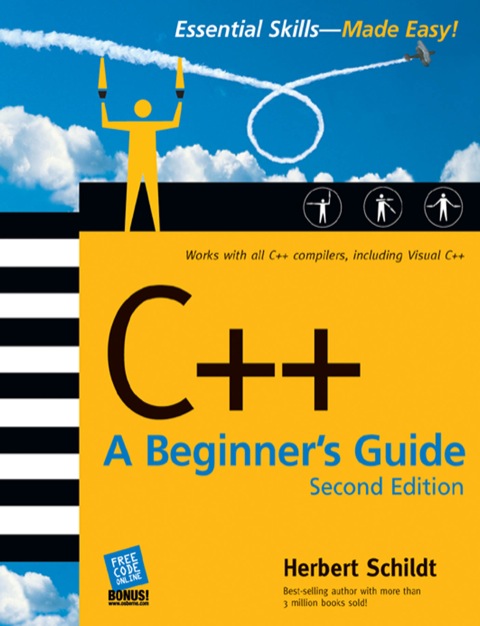 Cover image for book C++: A Beginner's Guide