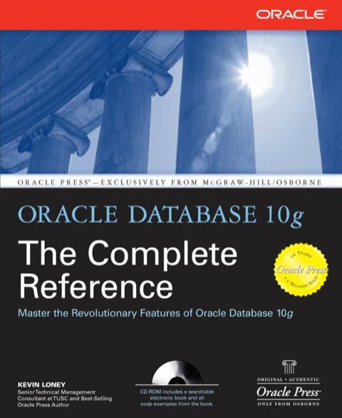 Cover image for book Oracle Database 10g The Complete Reference