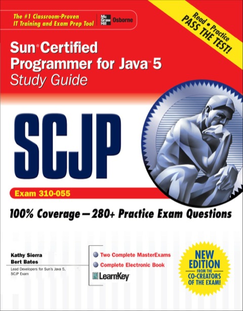 Cover image for book SCJP Sun Certified Programmer for Java 5 Study Guide (Exam 310-055)