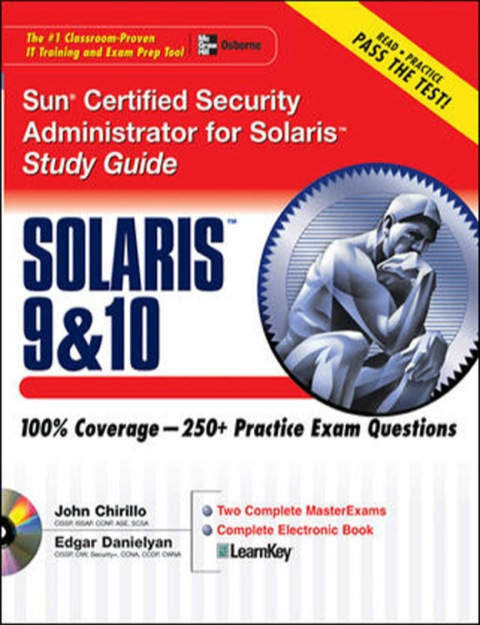 Cover image for book Sun Certified Security Administrator for Solaris 9 & 10 Study Guide