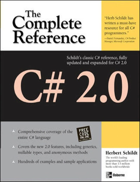 Cover image for book C# 2.0: The Complete Reference