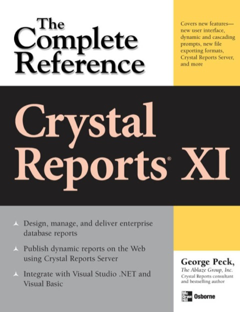 Cover image for book Crystal Reports XI: The Complete Reference