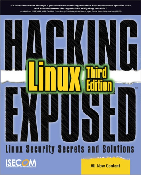 Cover image for book Hacking Exposed Linux