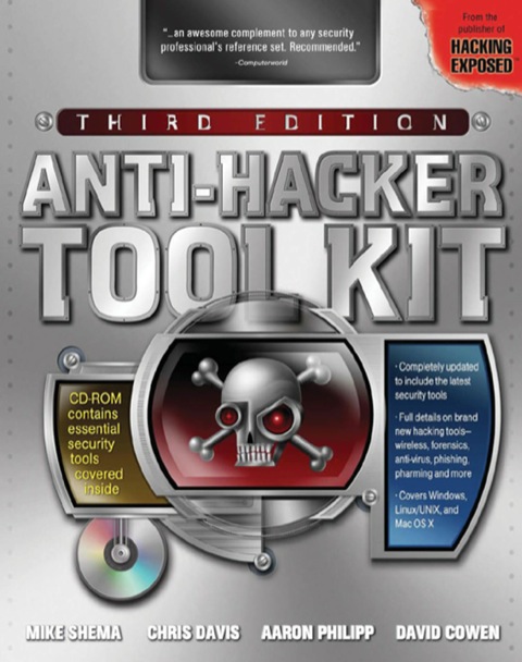 Cover image for book Anti-Hacker Tool Kit