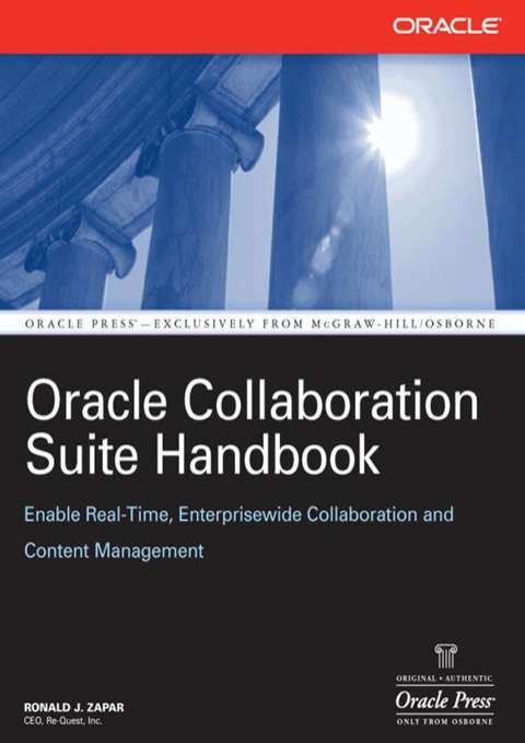 Cover image for book Oracle Collaboration Suite Handbook