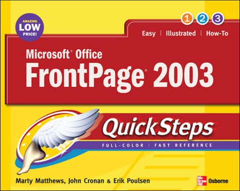Cover image for book Microsoft Office FrontPage 2003 QuickSteps