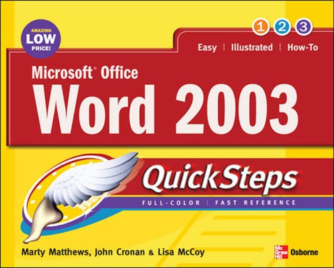 Cover image for book Microsoft Office Word 2003 QuickSteps