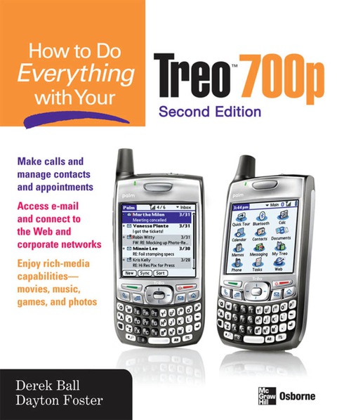 Cover image for book How to Do Everything With Your Treo 700p, Second Edition