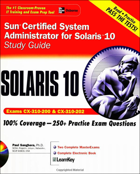 Cover image for book Sun Certified System Administrator for Solaris 10 Study Guide (Exams CX-310-200 & CX-310-202)