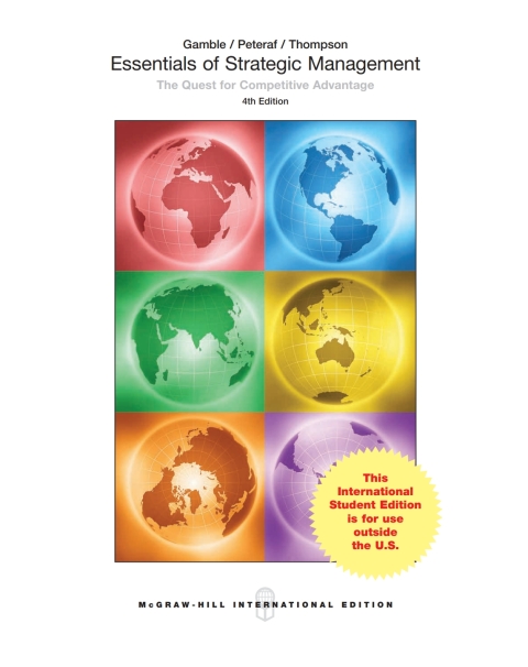 Essentials of Strategic Management 4e 