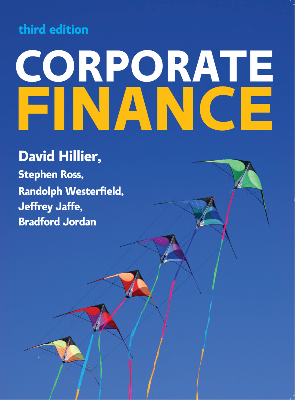 EBOOK: Corporate Finance: European Edition (eBook) - David Hillier