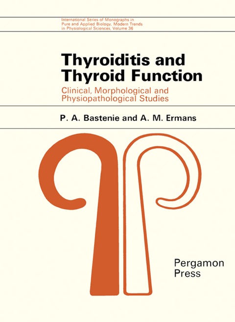 Cover image for book Thyroiditis and Thyroid Function: Clinical, Morphological, and Physiopathological Studies
