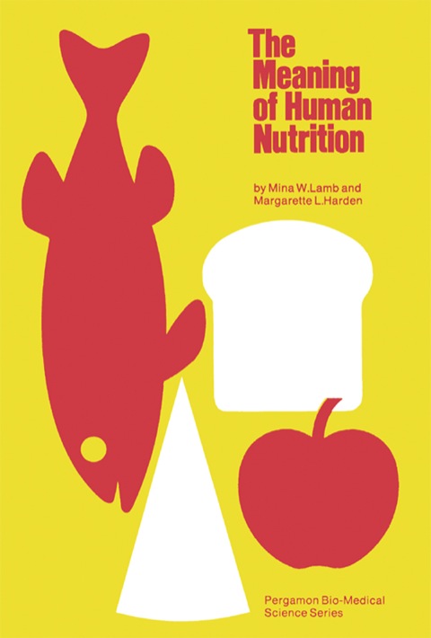 Cover image for book The Meaning of Human Nutrition: Pergamon Bio-Medical Sciences Series