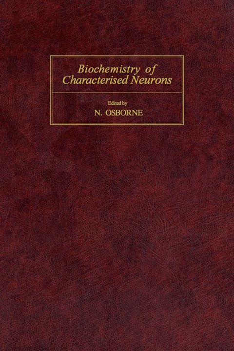 Cover image for book Biochemistry of Characterised Neurons