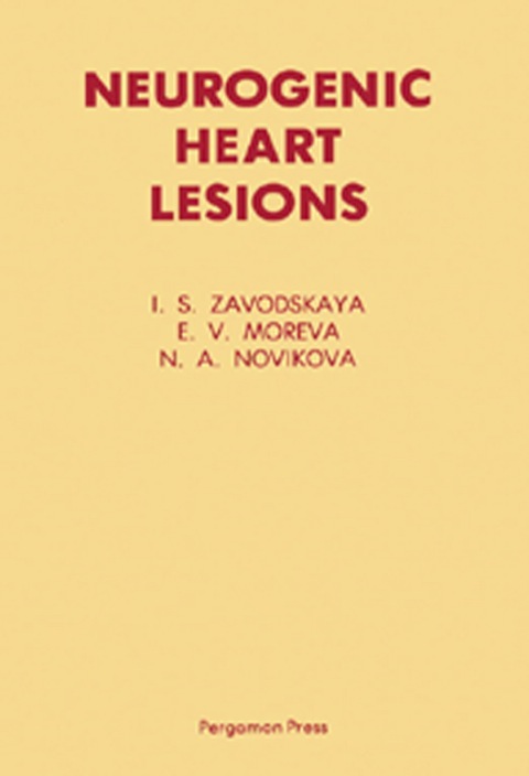 Cover image for book Neurogenic Heart Lesions