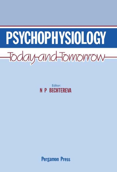 Cover image for book Psychophysiology: Today and Tomorrow