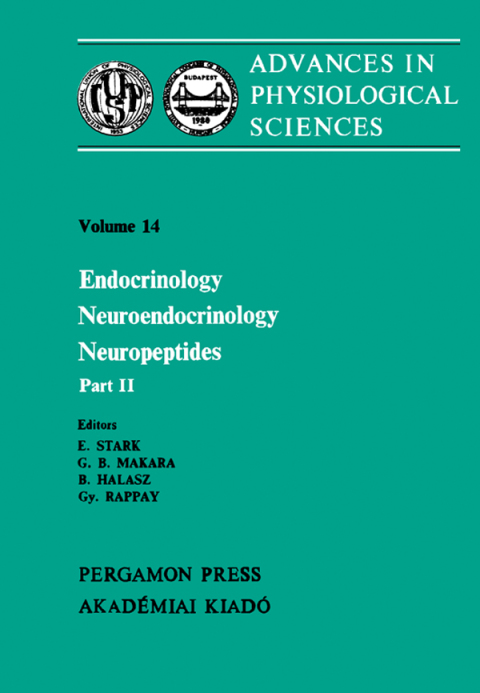 Cover image for book Endocrinology Neuroendocrinology Neuropeptides: Proceedings of the 28th International Congress of Physiological Sciences, Budapest, 1980