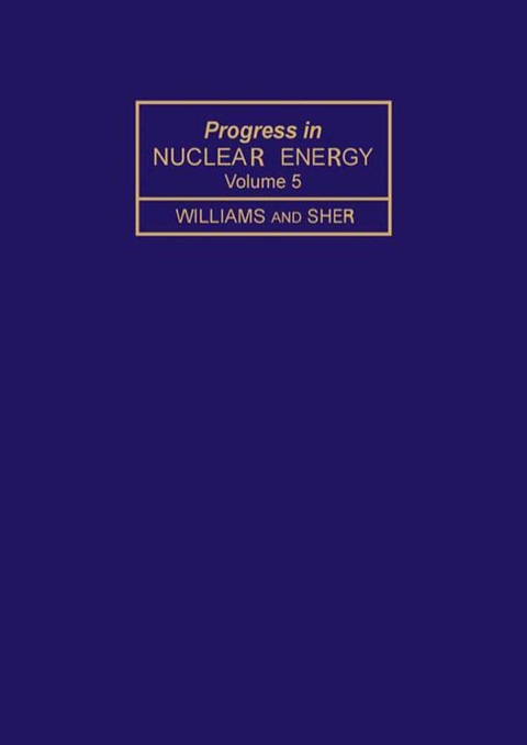 Cover image for book Progress in Nuclear Energy