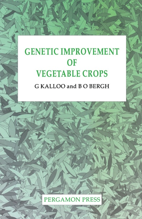 Cover image for book Genetic Improvement of Vegetable Crops