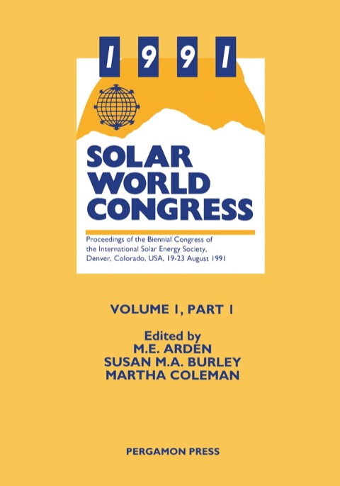 Cover image for book 1991 Solar World Congress