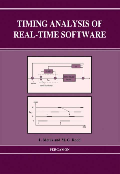 Cover image for book Timing Analysis of Real-Time Software