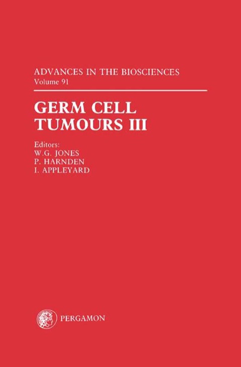 Cover image for book Germ Cell Tumours III: Proceedings of the Third Germ Cell Tumour Conference Held in Leeds, UK, on 8th—10th September 1993