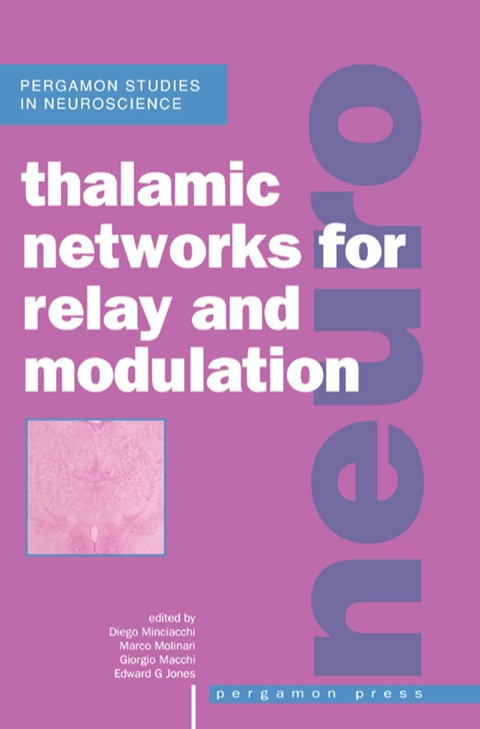 Cover image for book Thalamic Networks for Relay and Modulation: Pergamon Studies in Neuroscience