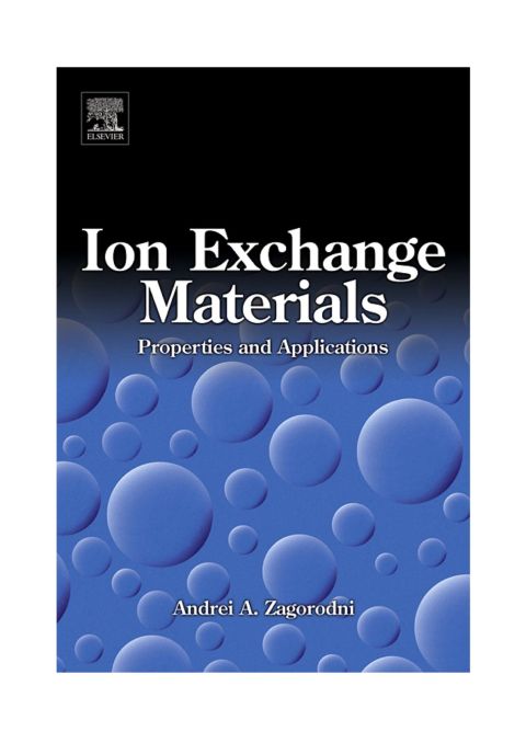 Cover image for book Ion Exchange Materials: Properties and Applications: Properties and Applications