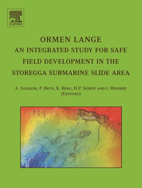Cover image for book Ormen Lange - an integrated study for safe field development in the Storegga submarine area