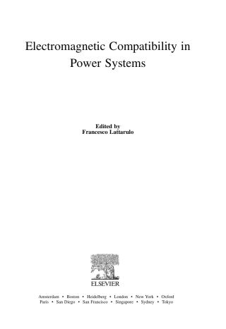 Electromagnetic Compatibility in Power Systems