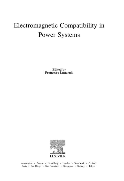 Cover image for book Electromagnetic Compatibility in Power Systems