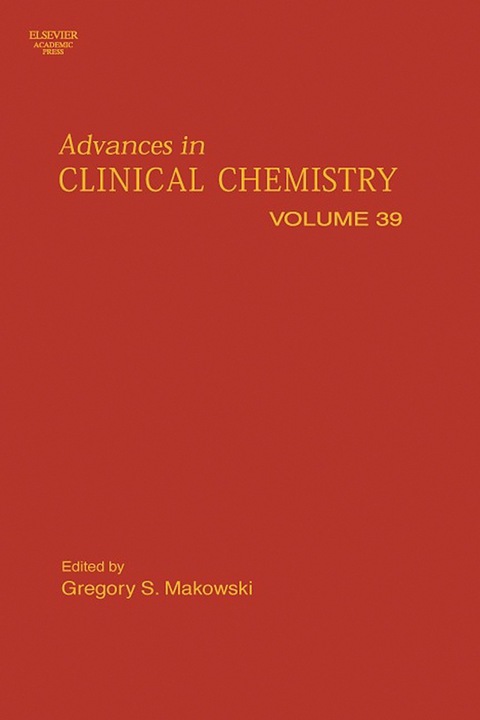 Cover image for book Advances in Clinical Chemistry
