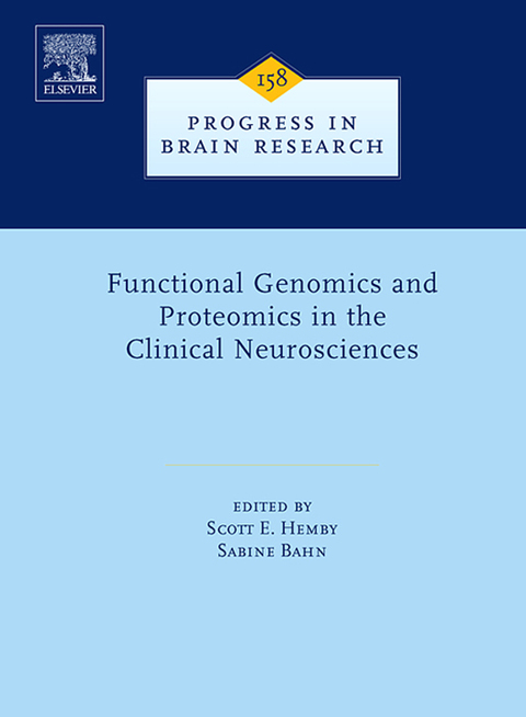 Cover image for book Functional Genomics and Proteomics in the Clinical Neurosciences