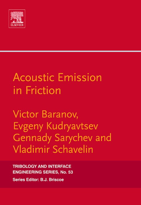 Cover image for book Acoustic Emission in Friction