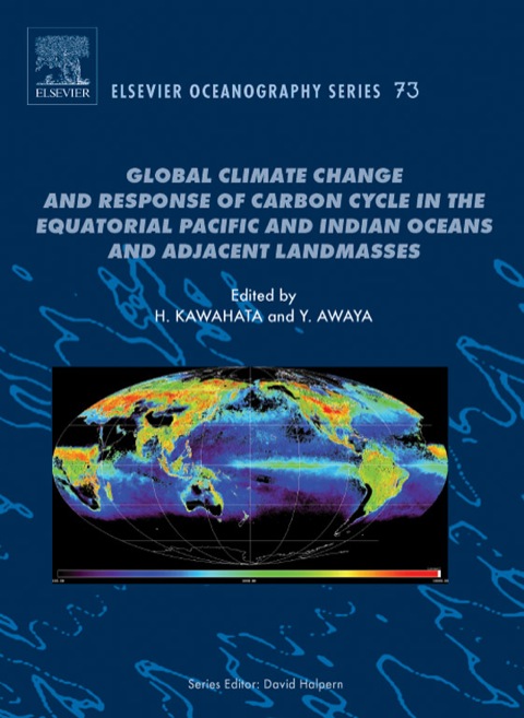 Cover image for book Global Climate Change and Response of Carbon Cycle in the Equatorial Pacific and Indian Oceans and Adjacent Landmasses