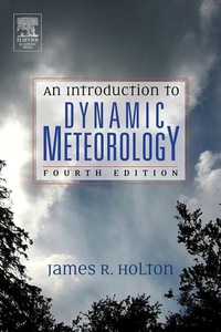 Cover image: An Introduction to Dynamic Meteorology 4th edition 9780123540157